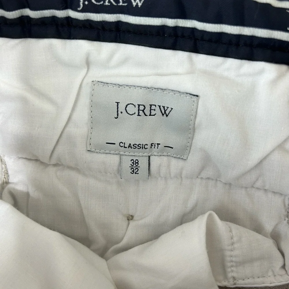 J Crew Classic Fit Beige Corduroy Pants Mens Size 38x32 (actual 38x29)‎ Academia